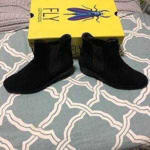 Fly Suede Booties